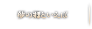 夢の郷といえば